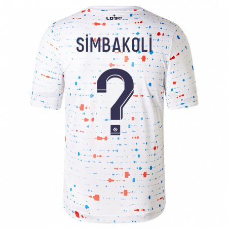 Kandiny Herren Mamadou Simbakoli #0 Weiß Auswärtstrikot Trikot 2023/24 T-Shirt