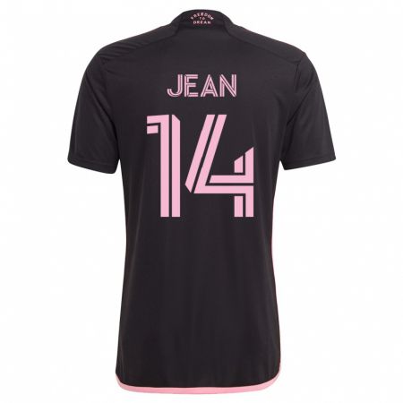 Kandiny Herren Corentin Jean #14 Schwarz Auswärtstrikot Trikot 2023/24 T-Shirt