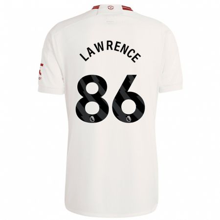 Kandiny Herren Marcus Lawrence #86 Weiß Ausweichtrikot Trikot 2023/24 T-Shirt