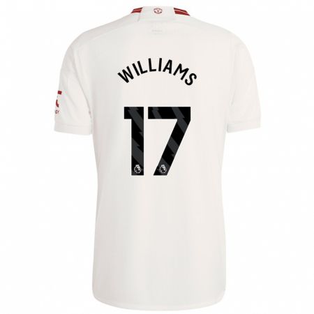 Kandiny Herren Rachel Williams #17 Weiß Ausweichtrikot Trikot 2023/24 T-Shirt
