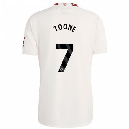 Kandiny Herren Ella Toone #7 Weiß Ausweichtrikot Trikot 2023/24 T-Shirt