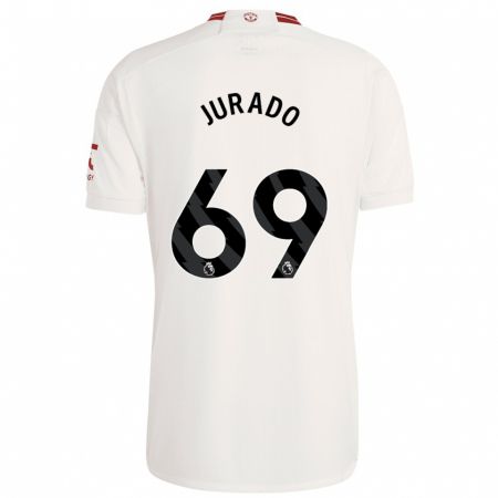 Kandiny Herren Marc Jurado #69 Weiß Ausweichtrikot Trikot 2023/24 T-Shirt