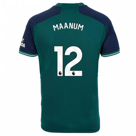 Kandiny Herren Frida Maanum #12 Grün Ausweichtrikot Trikot 2023/24 T-Shirt
