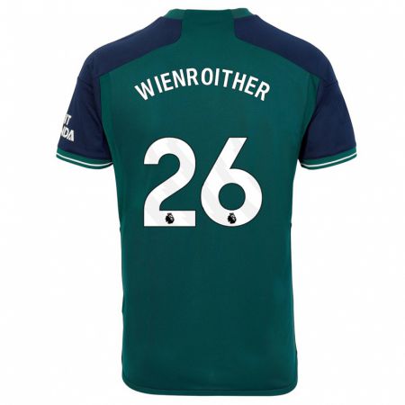 Kandiny Herren Laura Wienroither #26 Grün Ausweichtrikot Trikot 2023/24 T-Shirt