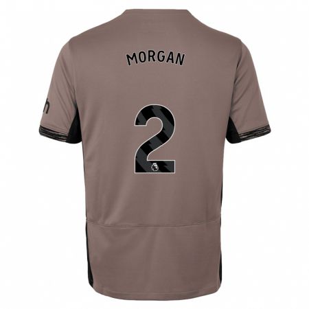 Kandiny Herren Esther Morgan #2 Dunkelbeige Ausweichtrikot Trikot 2023/24 T-Shirt