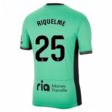Kandiny Herren Rodrigo Riquelme #25 Frühlingsgrün Ausweichtrikot Trikot 2023/24 T-Shirt