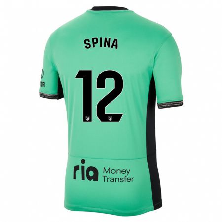 Kandiny Herren Gerónimo Spina #12 Frühlingsgrün Ausweichtrikot Trikot 2023/24 T-Shirt