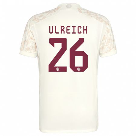 Kandiny Herren Sven Ulreich #26 Cremefarben Ausweichtrikot Trikot 2023/24 T-Shirt