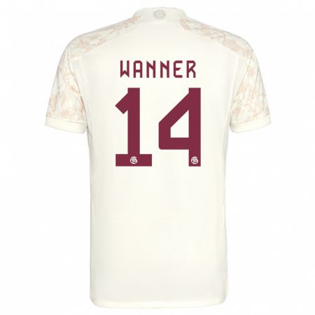 Kandiny Herren Paul Wanner #14 Cremefarben Ausweichtrikot Trikot 2023/24 T-Shirt