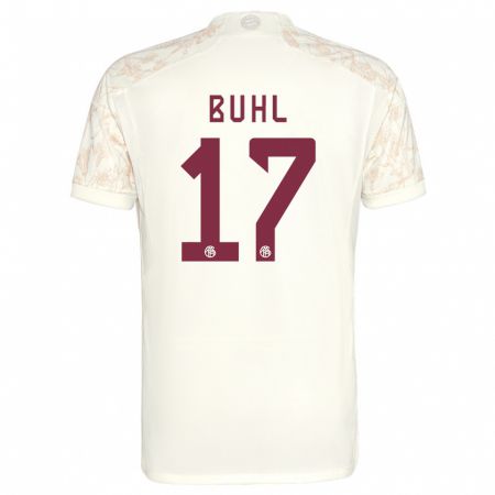 Kandiny Herren Klara Buhl #17 Cremefarben Ausweichtrikot Trikot 2023/24 T-Shirt