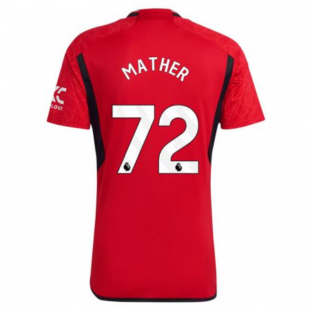 Kandiny Damen Sam Mather #72 Rot Heimtrikot Trikot 2023/24 T-Shirt