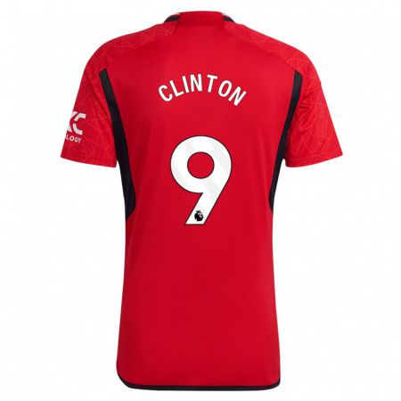 Kandiny Damen Grace Clinton #9 Rot Heimtrikot Trikot 2023/24 T-Shirt