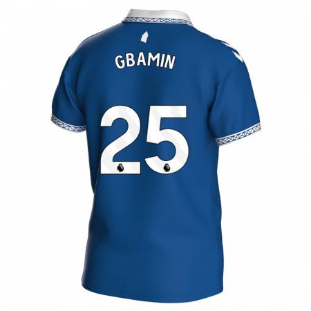 Kandiny Damen Jean-Philippe Gbamin #25 Königsblau Heimtrikot Trikot 2023/24 T-Shirt
