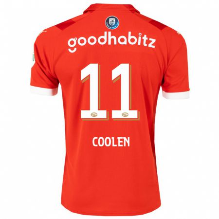 Kandiny Damen Nadia Coolen #11 Rot Heimtrikot Trikot 2023/24 T-Shirt