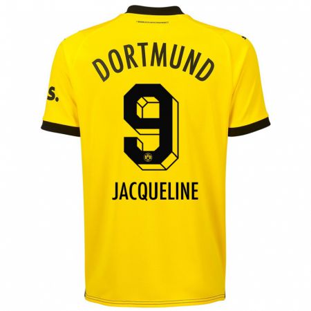 Kandiny Damen Moreno Jacqueline #9 Gelb Heimtrikot Trikot 2023/24 T-Shirt