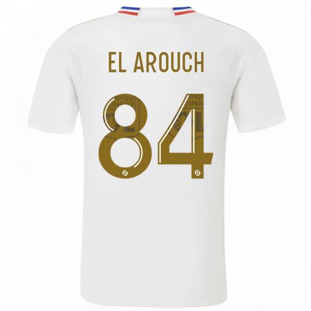 Kandiny Damen Mohamed El Arouch #84 Weiß Heimtrikot Trikot 2023/24 T-Shirt