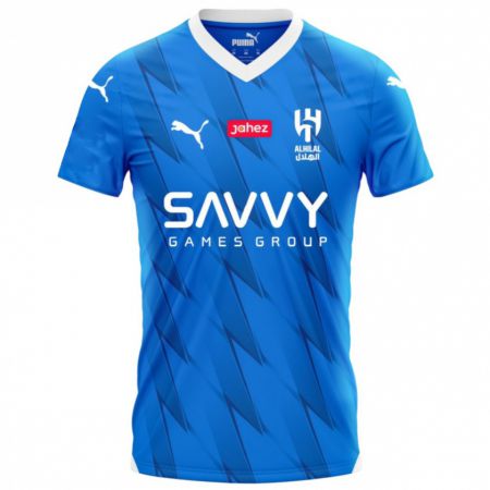 Kandiny Damen Aleksandar Mitrovic #9 Blau Heimtrikot Trikot 2023/24 T-Shirt