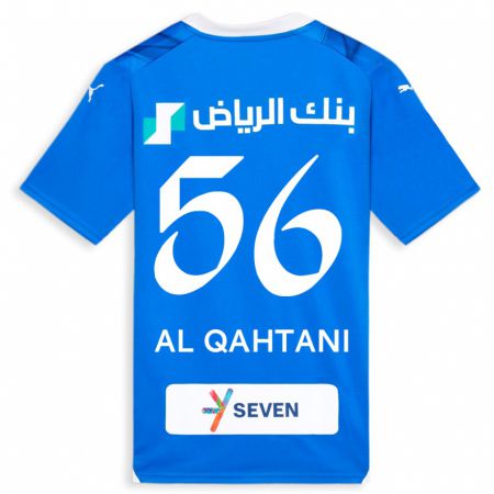 Kandiny Damen Mohammed Al-Qahtani #56 Blau Heimtrikot Trikot 2023/24 T-Shirt