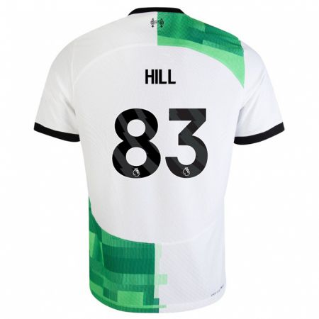 Kandiny Damen Tom Hill #83 Weiß Grün Auswärtstrikot Trikot 2023/24 T-Shirt