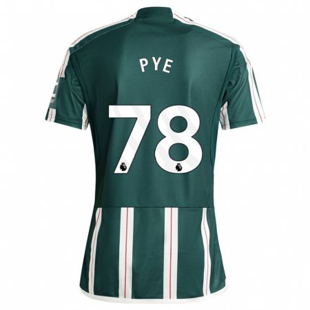 Kandiny Damen Logan Pye #78 Dunkelgrün Auswärtstrikot Trikot 2023/24 T-Shirt