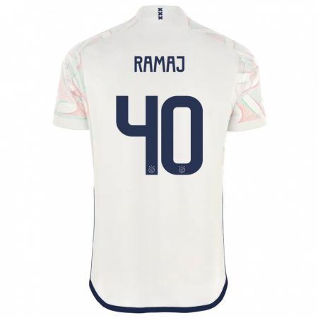 Kandiny Damen Diant Ramaj #40 Weiß Auswärtstrikot Trikot 2023/24 T-Shirt