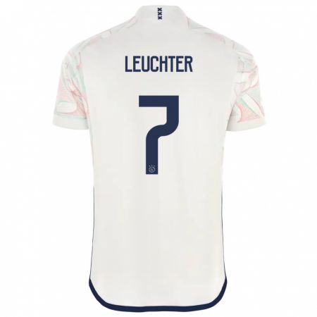 Kandiny Damen Romée Leuchter #7 Weiß Auswärtstrikot Trikot 2023/24 T-Shirt