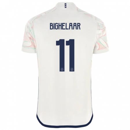 Kandiny Damen Marjolijn Van Den Bighelaar #11 Weiß Auswärtstrikot Trikot 2023/24 T-Shirt