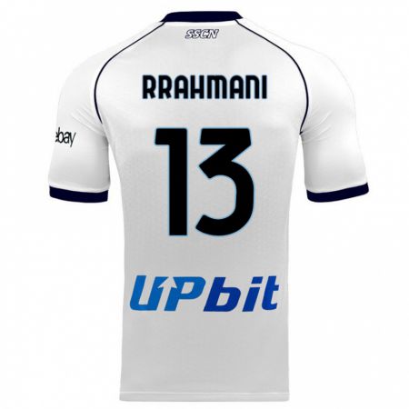 Kandiny Damen Amir Rrahmani #13 Weiß Auswärtstrikot Trikot 2023/24 T-Shirt