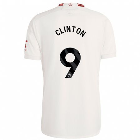 Kandiny Damen Grace Clinton #9 Weiß Ausweichtrikot Trikot 2023/24 T-Shirt