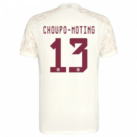 Kandiny Damen Eric Maxim Choupo-Moting #13 Cremefarben Ausweichtrikot Trikot 2023/24 T-Shirt