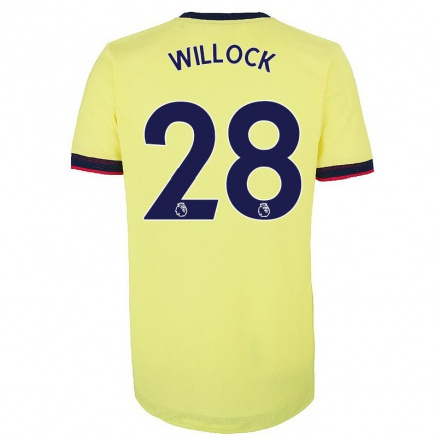 Kinder Fußball Joe Willock #28 Rot-Weiss Heimtrikot Trikot 2021/22 T-Shirt