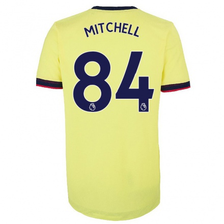 Kinder Fußball Remy Mitchell #84 Rot-Weiss Heimtrikot Trikot 2021/22 T-Shirt