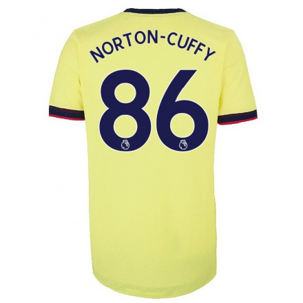Kinder Fußball Brooke Norton-cuffy #86 Rot-weiss Heimtrikot Trikot 2021/22 T-shirt