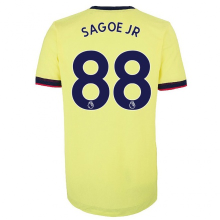 Kinder Fußball Charles Sagoe Jr #88 Rot-Weiss Heimtrikot Trikot 2021/22 T-Shirt