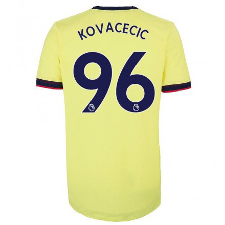 Kinder Fußball Alex Kovacecic #96 Rot-Weiss Heimtrikot Trikot 2021/22 T-Shirt
