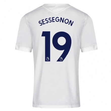Kinder Fußball Ryan Sessegnon #19 Weiß Heimtrikot Trikot 2021/22 T-shirt
