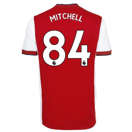 Kinder Fußball Remy Mitchell #84 Gelb Auswärtstrikot Trikot 2021/22 T-shirt