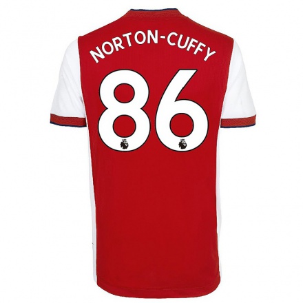 Kinder Fußball Brooke Norton-cuffy #86 Gelb Auswärtstrikot Trikot 2021/22 T-shirt