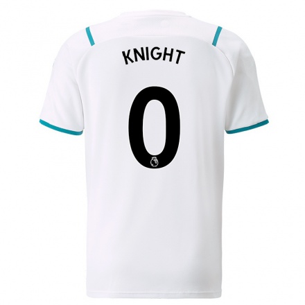 Kinder Fußball Ben Knight #0 Weiß Auswärtstrikot Trikot 2021/22 T-Shirt