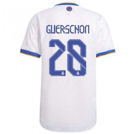 Kinder Fußball Yabusele Guerschon #28 Weiß Heimtrikot Trikot 2021/22 T-Shirt
