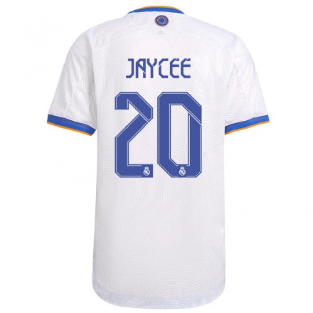 Kinder Fußball Carroll Jaycee #20 Weiß Heimtrikot Trikot 2021/22 T-Shirt