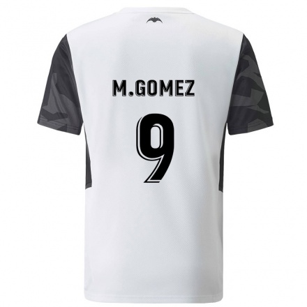 Kinder Fußball Maxi Gomez #9 Weiß Heimtrikot Trikot 2021/22 T-Shirt
