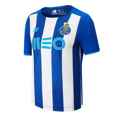 Kinder Fußball Pepe #3 Königsblau Heimtrikot Trikot 2021/22 T-shirt
