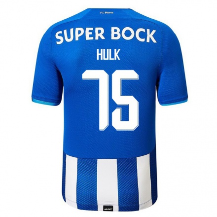Kinder Fußball Hulk #75 Königsblau Heimtrikot Trikot 2021/22 T-shirt