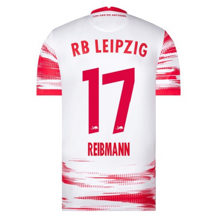 Kinder Fußball Emily ReiBmann #17 Rot-Weiss Heimtrikot Trikot 2021/22 T-Shirt