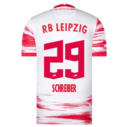 Kinder Fußball Larissa Schreiber #29 Rot-Weiss Heimtrikot Trikot 2021/22 T-Shirt