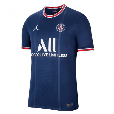 Kinder Fußball Louis Mouquet #0 Dunkelblau Heimtrikot Trikot 2021/22 T-shirt
