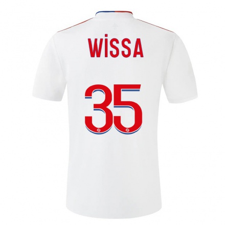 Kinder Fußball Eli Wissa #35 Weiß Heimtrikot Trikot 2021/22 T-Shirt
