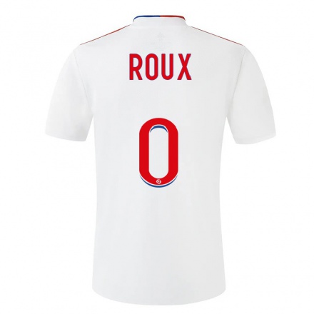 Kinder Fußball Danielle Roux #0 Weiß Heimtrikot Trikot 2021/22 T-Shirt