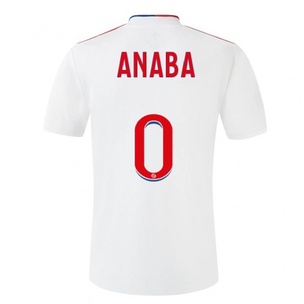Kinder Fußball Raphael Anaba #0 Weiß Heimtrikot Trikot 2021/22 T-Shirt